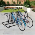 thumbnail image 2 of 10-Bike Floor Bike Rack, Heavy-Duty Metal Freestanding Bicycle Storage Organizer for Garages, Schools, and Commercial Spaces, 2 of 9