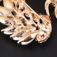 thumbnail image 4 of Broche Alfiler Forma de Cisne Aleación de Circón Prenda Prenda Prendedor Broche Moda Esmalte Cristal Pedrería Ramillete para Mujeres Dama Joyería Regalo, 4 of 5