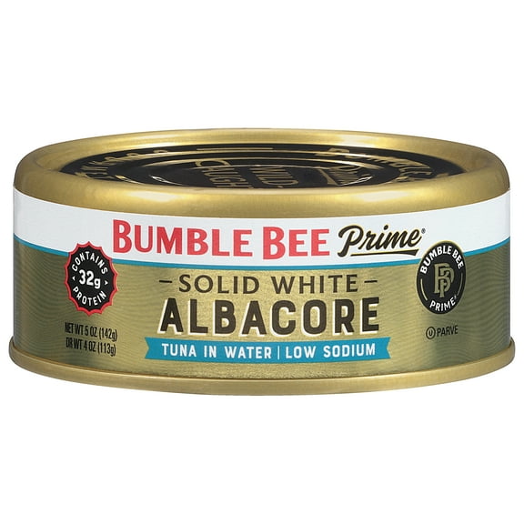 Bumble Bee Very Low Sodium Solid White Albacore Tuna in Water, 5 oz