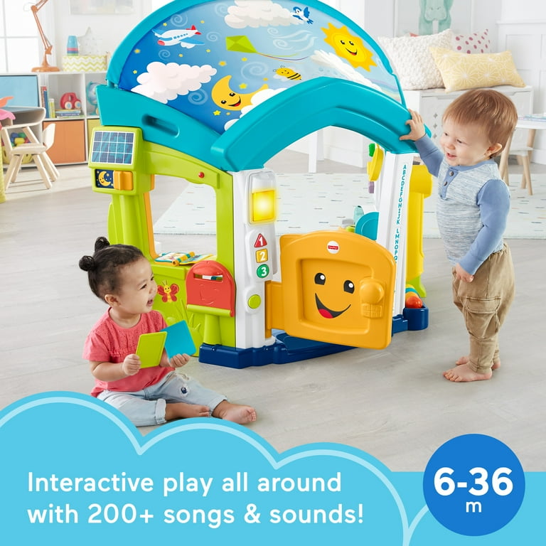 Fisher-Price Laugh Learn Crawl House Play Activity for Infants