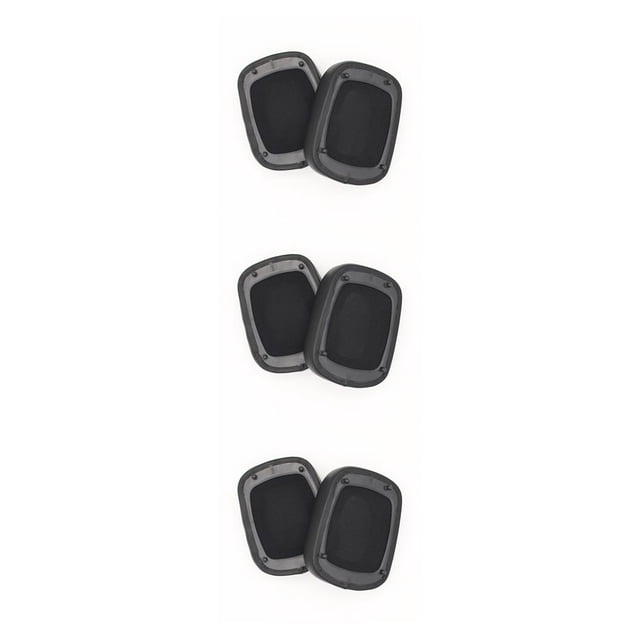 Injueey Headphones Rectangle Ear Pads Cushion Breathable Replacement Protective Earphones Repair Part for Tiamat 7.1 V2 Headset Type1