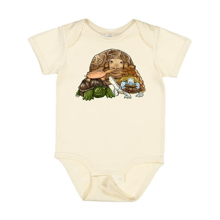 

Inktastic Cute Pile of Turtles Gift Baby Boy or Baby Girl Bodysuit