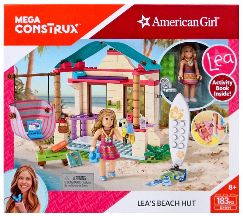 Mega Construx American Girl Lea's Beach Hut Building Set DXW91 