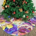 thumbnail image 3 of Falda para árbol de Navidad de Pikachu, suave y divertida, decoración navideña de granja con cuello para árbol de Navidad de 36", 3 of 4