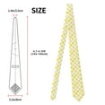 thumbnail image 2 of Men's Ties, Yellow Sun Satin Ties for Men, Mens Formal Neck Ties for Business Weeding Gift, 2 of 5