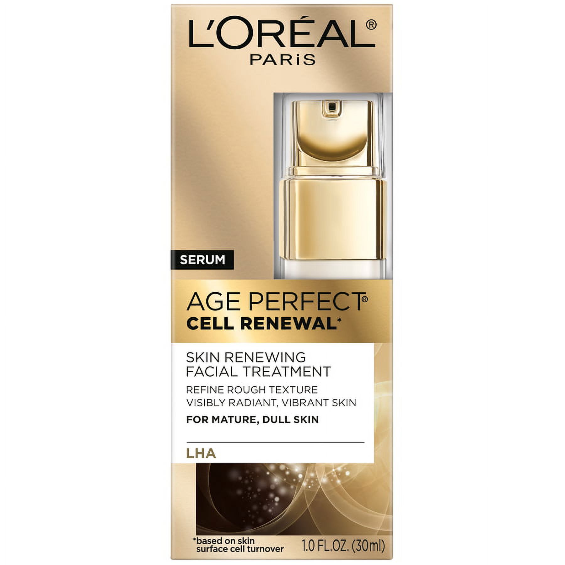 L'Oreal Paris Age Perfect Cell Renewal* Golden Face Serum, Anti-Aging, 1 fl. oz. - image 2 of 3