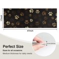 thumbnail image 5 of Paw Print Kitchen Rug Mat,Kitchen Runner Rugs Non Skid Washable,Decorative Kitchen Floor Mats for Kitchen,Sink,Laundry,17"X47", 5 of 5