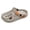Gray, variant on Men's Breathable Slip on Clogs Non Slip Sole Thick Platform Comfortable Summer Sandals Adjustable Ankle Strap Outdoor Garden Activities Shoes Gray Size 10
