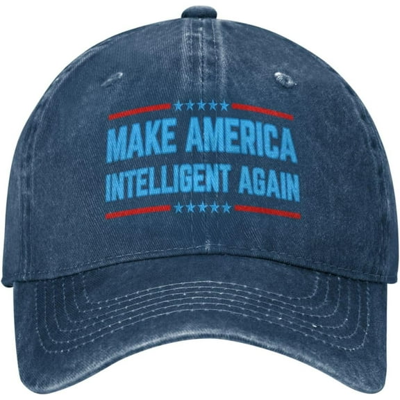Make America Intelligent Again Hat Dad Trucker Hats Baseball Cap