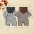 thumbnail image 4 of Vedolay Baby Girls Bodysuits Romper Jumpsuit Headband Outfits Set Clothes Grey,100, 4 of 4