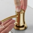 thumbnail image 2 of Kraus Brass Kitchen Soap and Lotion Dispenser in Brushed Brass, 2 of 10