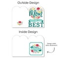 thumbnail image 6 of Big Dot of Happiness Colorful Floral Happy Mother's Day - We Love Mom Giant Greeting Card - Big Shaped Jumborific Card, 6 of 7