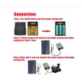 thumbnail image 5 of 50W 800L/H 5m Solar Water Pump Solar Brushless Motor Circulation Submersible Water Pumps For Birdbath Pool Pond ,Water Circulation, 5 of 10