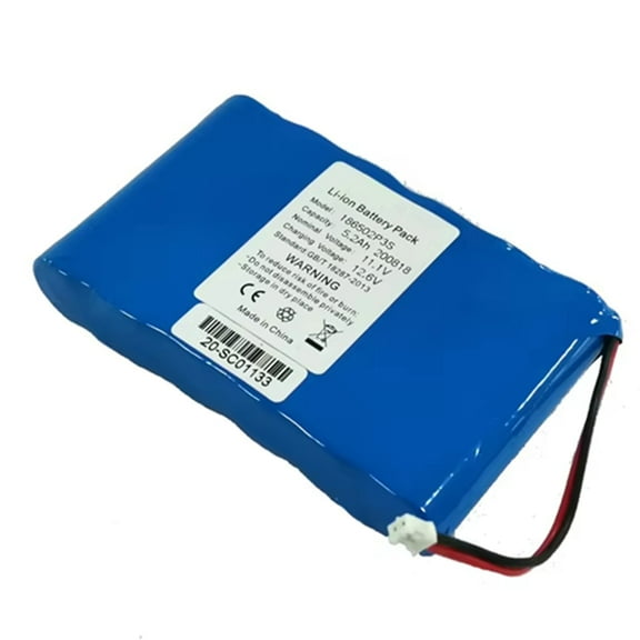 5.2Ah 11.1v 5200mAh 12.6v battery for LED light Panel Digital devices