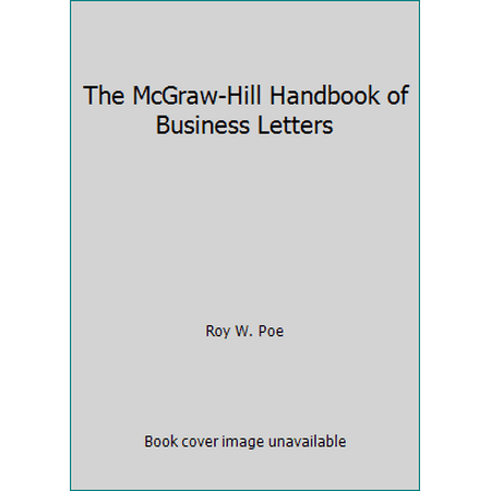 The McGraw-Hill Handbook of Business Letters, Used [Paperback]