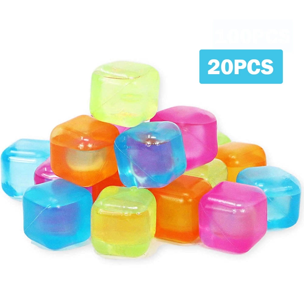 Reusable Ice Cube Sticks Freezable Water Bottle Cooling Rods 6 
