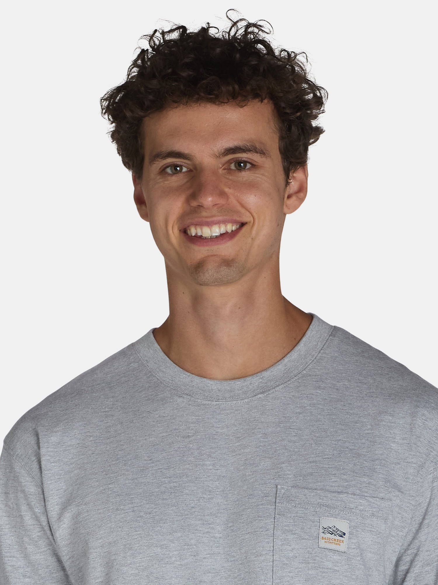 Bass Creek Outfitters Men's Cotton Pocket Tee, Sizes M-2XL