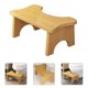 thumbnail image 2 of Taburete de baño de madera, taburete de baño, taburete para caca, silla de baño de madera, 2 of 7