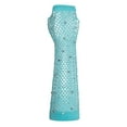 thumbnail image 1 of Gants Sans Doigts pour Femmes, Gants Courts en Maille Fête Punk Demi-Doigts en Maille Extensible Gants Diamant Couleur, Accessoires de Mode Automne Hiver, 1 of 2