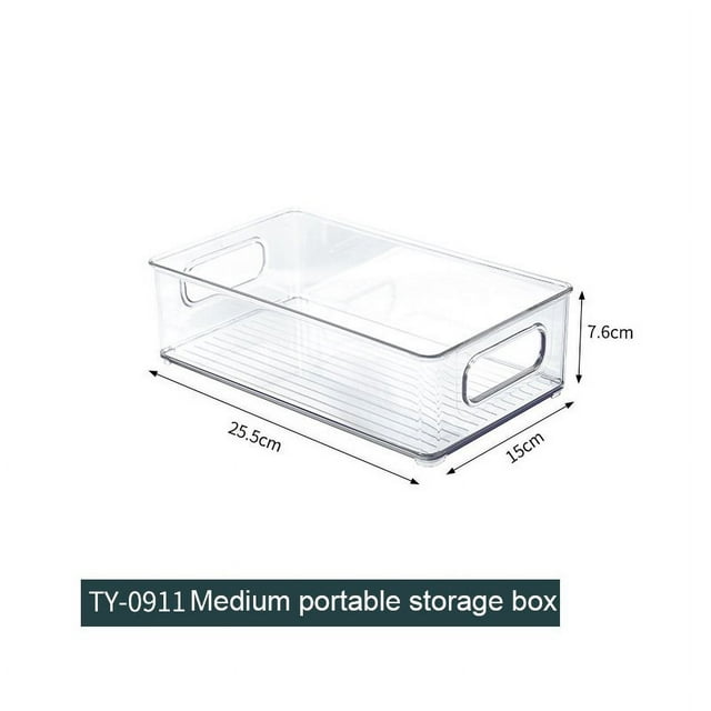 CNKOO Boîte de Rangement pour Réfrigérateur Type Tiroir Transparent pour Cuisine Ménagère Ufs Aliments Congelés (TY-0918)
