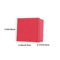 VWRXBZ Jewelry Box, 3.54x3.34x2.16 Inch Paper Watch Box Bracelet Boxes Gift Storage Display Boxes Watch Packaging Boxes Home Decor
