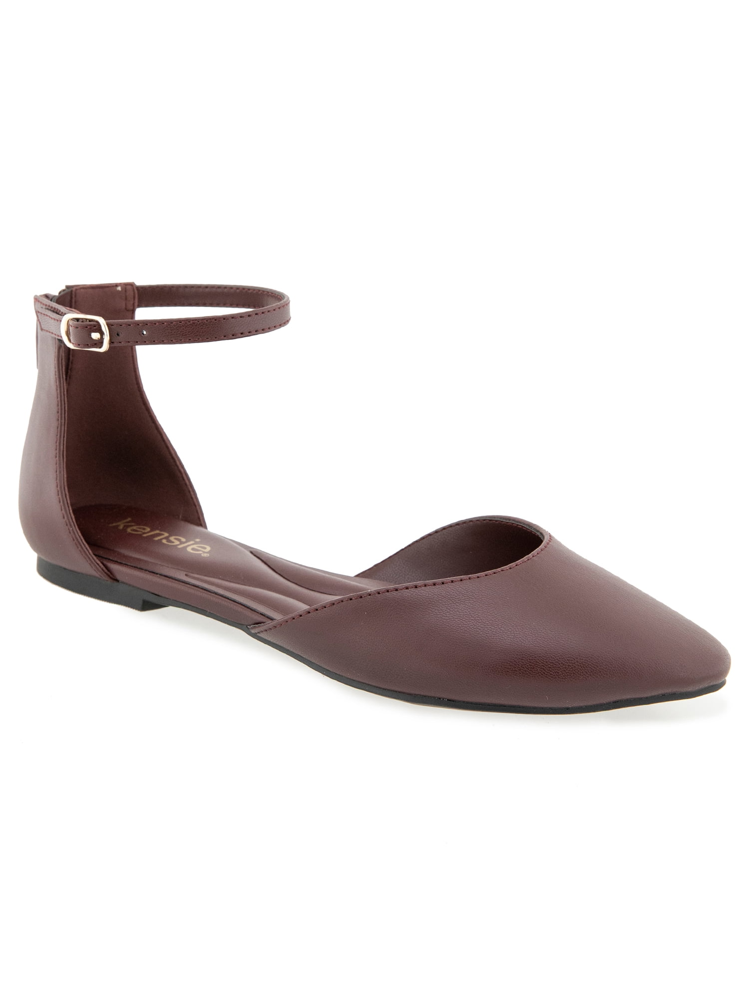 Kensie Women's Gaeta Ankle Strap Flat