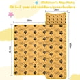 thumbnail image 5 of Paw Prints and Bones Toddler Nap Mats for Kids Preschool,Sleeping Mat Bag or Kids,Toddler Sleeping Bag,Toddler Nap Mat or Daycare, 5 of 6