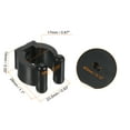 thumbnail image 2 of Unique Bargains 17mm Dia Billiards Snooker Cue Locating Clip Holder Fishing Rod Racks, 12 Pack, 2 of 4