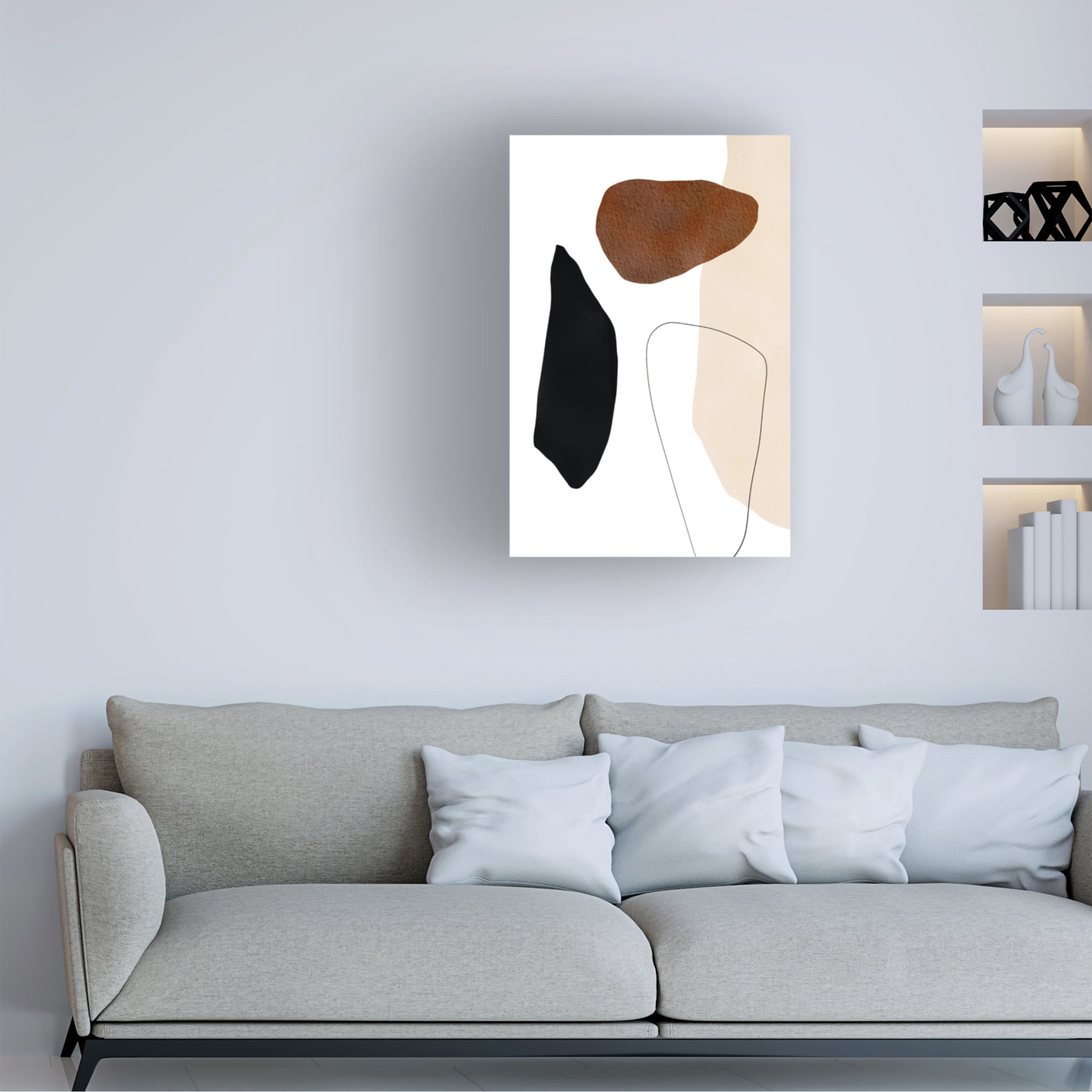 Trademark Fine Art Melloi Art Prints 1264 Canvas Wall Art