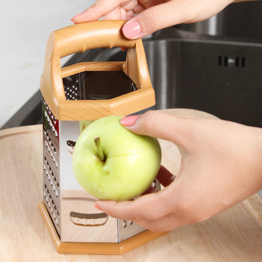 ACOUTO Multifunctional Grater Box, Handheld Box Grater, Onion Food Vegetable Chopper Potato