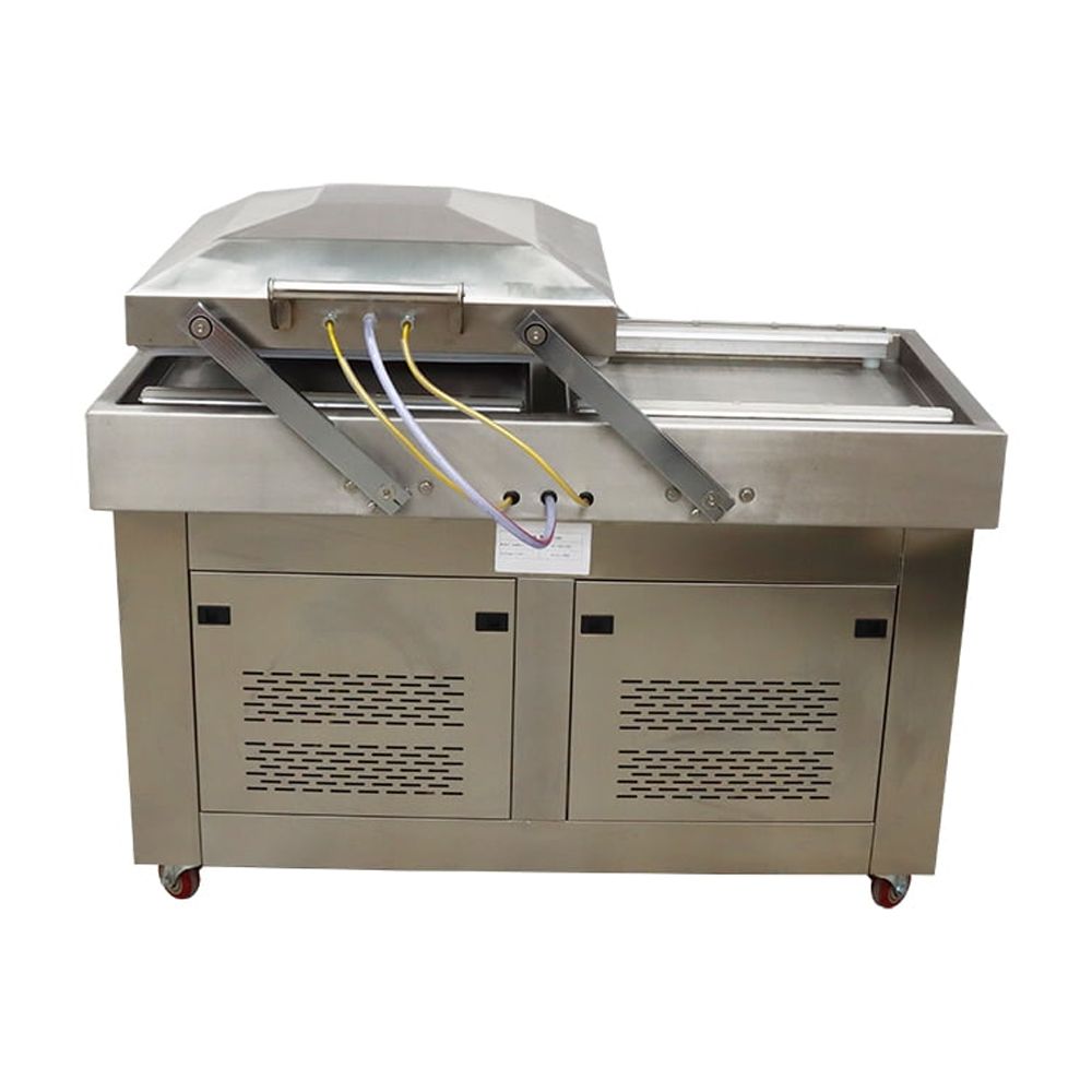 Vacuum Sealer Packaging Double Chamber Machine with Double Pumps Without Plugs