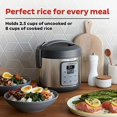 thumbnail image 3 of Instant Pot Zest 8-Cup Rice and Grain Cooker, 3 of 3