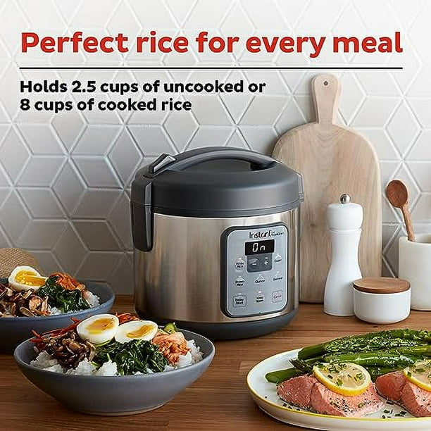 Instant Pot Zest 8 Cup Rice and Grain Cooker Walmart Business Supplies