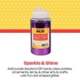 thumbnail image 3 of School Smart Craft Glitter Tarro de 1 libra, color morado, 3 of 5