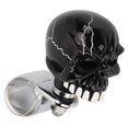 thumbnail image 2 of M Buder Perilla Giratoria Volante Coche Forma Calavera Mango Potencia Universal Autos Camiones Tractores Barcos Modificación Dirección (Negro, 17 cm / 6.7 in), 2 of 9
