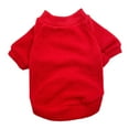 thumbnail image 2 of Visland-sudaderas para perros pequeños y cachorros, suéteres de lana para perros, ropa de invierno para perros, ropa cálida para cachorros, Gato, niño y niña,Rojo,S, 2 of 7