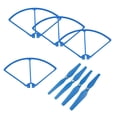 thumbnail image 1 of 4 Unids Hélice RC Drone Yotijar Conjunto Para S70W HS100 Azul, 1 of 9