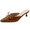Brown, variant on CHICVOMEY Women's Kitten Heel Mules - Pointed Toe Slip-On Dress Shoes with Bow for Wedding Work Evening Mules for Women