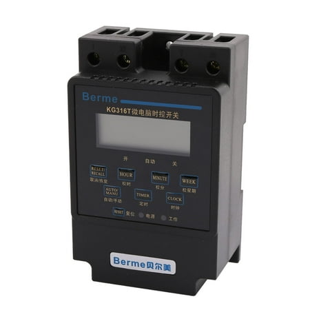 timer switch 220v lcd mounted micro computer digital dialog displays option button additional opens zoom