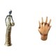 thumbnail image 5 of Figura africana de escritorio, estatua de mujer tribal, escultura de mano, decoración artística de resina con dedos entrelazados, ideal para regalar,, 5 of 8