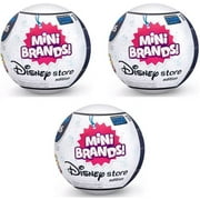 5 Surprise Mini Disney Brands Series 1 Mystery Capsule(3PK) Real Miniature Disney Brands Collectible Toy By ZURU