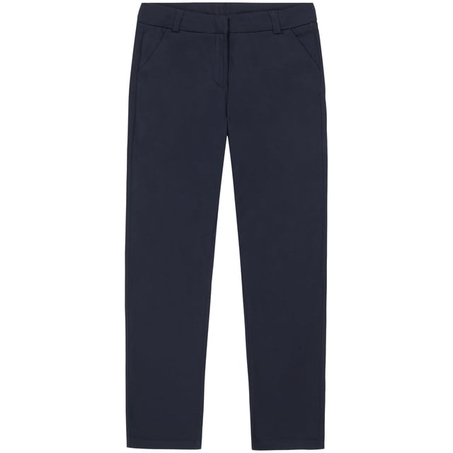 Pantalones Ajustados de Drill con Elasticidad para Niñas IZOD Azul Marino Talla 6