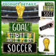 thumbnail image 4 of Bloques decorativos de madera de fútbol DIYDEC, 4 piezas, 4 of 7