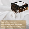 thumbnail image 5 of Personalized to My Dad Blanket from Daughter, Lion Blanket for Fathers Day Birthday Idea for Father, Custom Name Super Soft Flannel Warm Throw Blanket for Couch Bed, 5 of 5