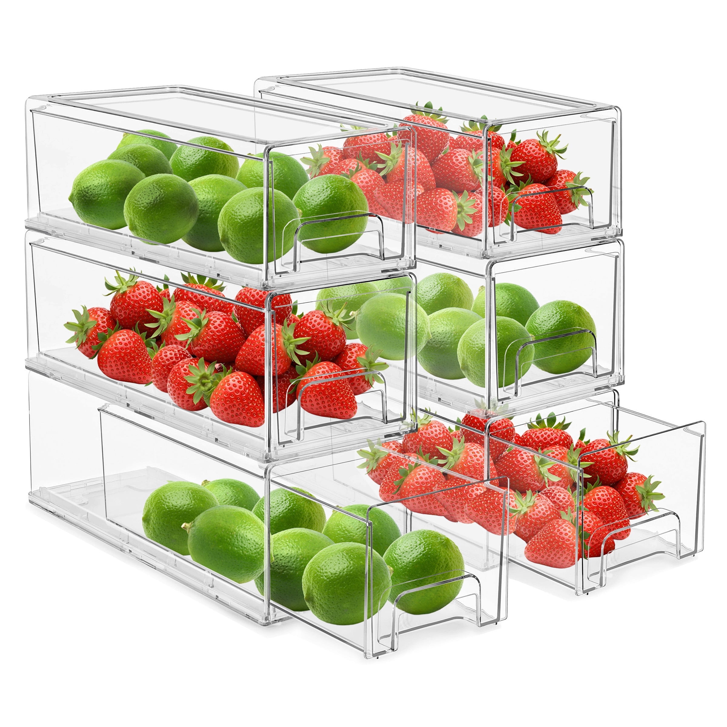 iDESIGN 18-Piece Kitchen and Pantry Organizer Storage Bins