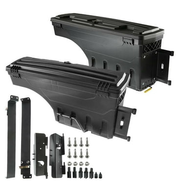 2PCS Truck Bed Storage Box Toolbox For 2007-2020 Toyota Tundra Rear Left & Right