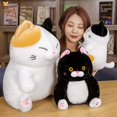 thumbnail image 2 of Comfortable / Soft / Cute / Cat Plush Toys / Sitting Posture Fat Cat Pillow / Doll / Children's Birthday GiftBlack28cm Deng Xun unisex, 2 of 2