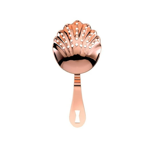 Mercer Barfly Scalloped Julep Strainer | Copper Plated