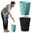 F,H, variant on Small Trash Can, Bathrooms Wastebasket, Plastic Trash Bin Garbage Container Rubbish Can Paper Basket Office OrganizerOffices, (Black)