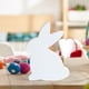 thumbnail image 5 of Decoraciones de conejito de Pascua Decoración del hogar Suministros para fiestas Colección decorativa Conejo Blanco, 5 of 8